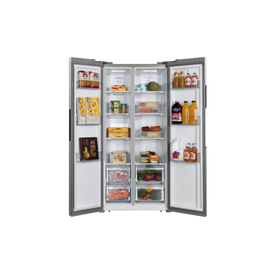 Hamilton Beach 15.6 cu. Ft. Side by side Stainless Refrigerator