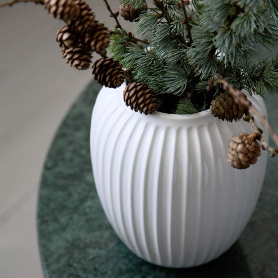 Kähler 692379 Hammershoi Vase, Porcelain, Rose